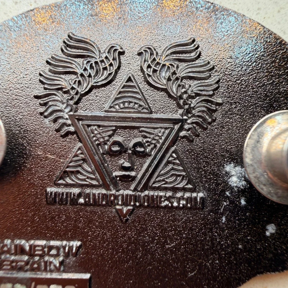 Android Jones Rainbow Brain Hat Pin Limited Edition 52/250 Psychedelic Art EDM